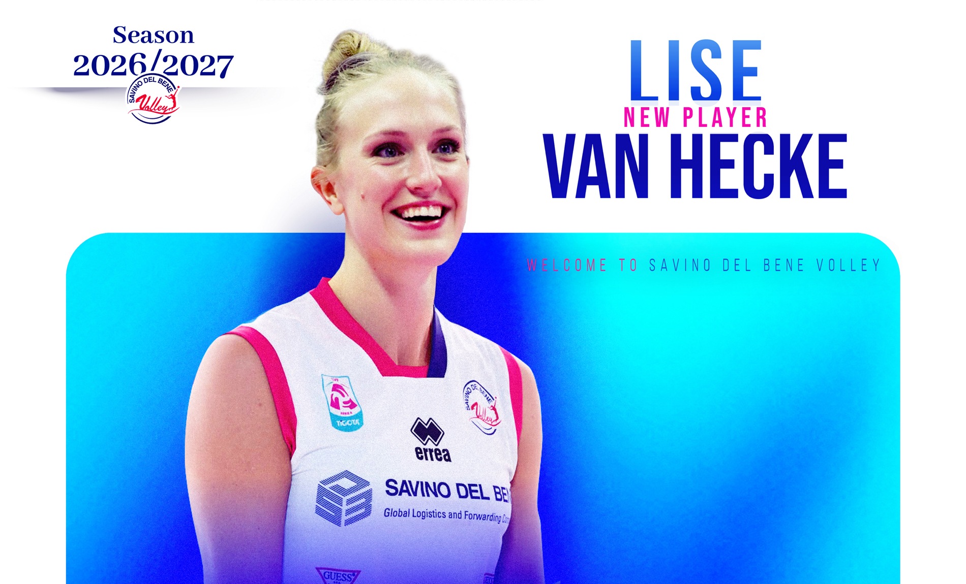 Lise Van Hecke torna in Italia: l’opposta belga è una nuova giocatrice della Savino Del Bene Volley