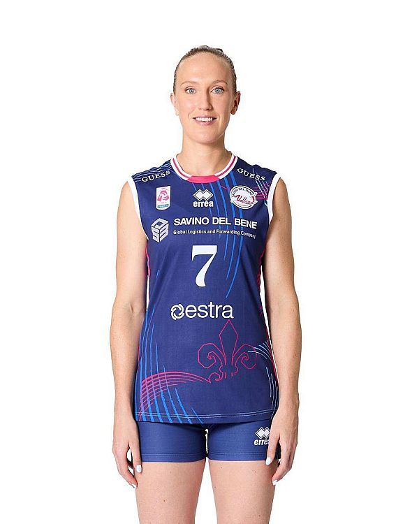 #7 MAGLIA GARA VAN HECKE BLU