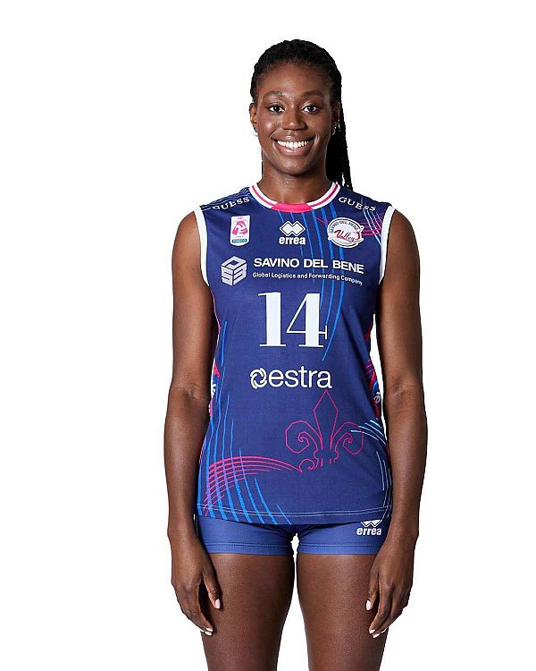 #14 MAGLIA GARA NWAKALOR BLU