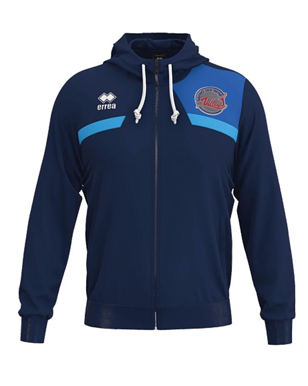 FELPA BLU UOMO CON DETTAGLIO AZZURRO 2024