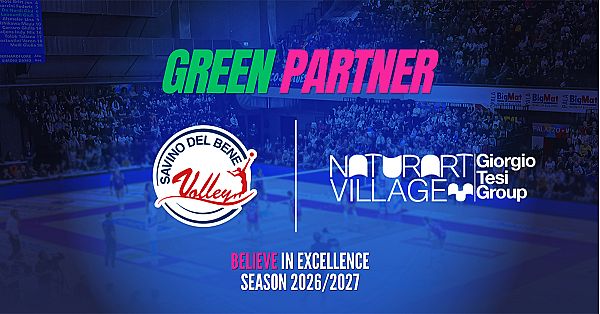 Savino Del Bene Volley e Giorgio Tesi Group insieme: siglata la Green Partnership!