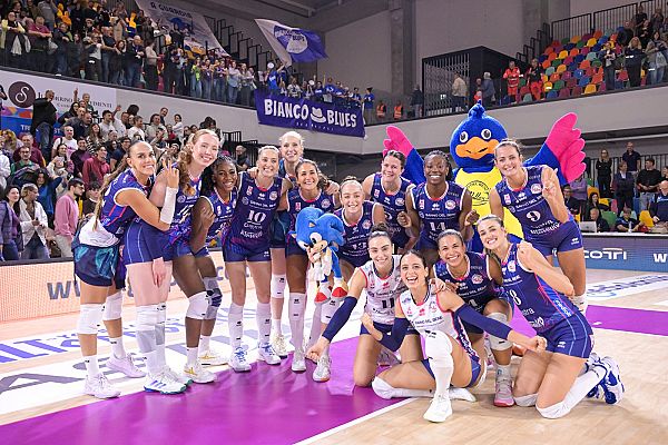 Terzo successo in Serie A1: sconfitta Novara al tie-break!
