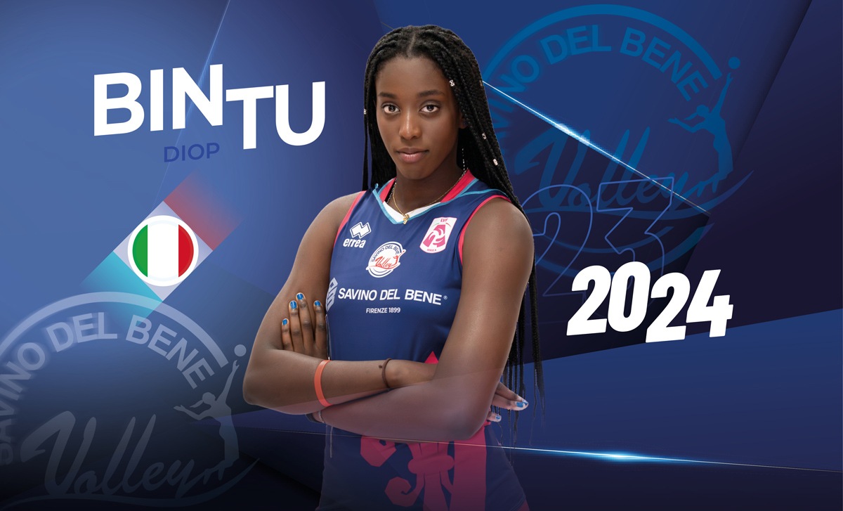 Benvenuta Bi! Bintu Diop completa il reparto opposti