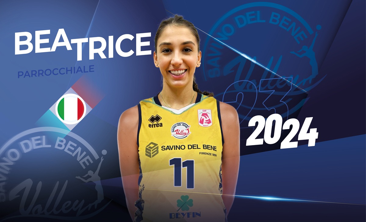 Beatrice Parrocchiale è una nuova giocatrice della Savino Del Bene Volley